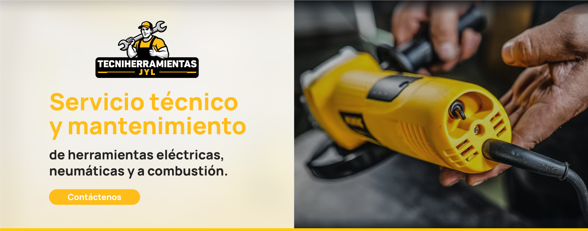 Reparación de herramientas eléctricas y equipos - Tecniherramientas JyL